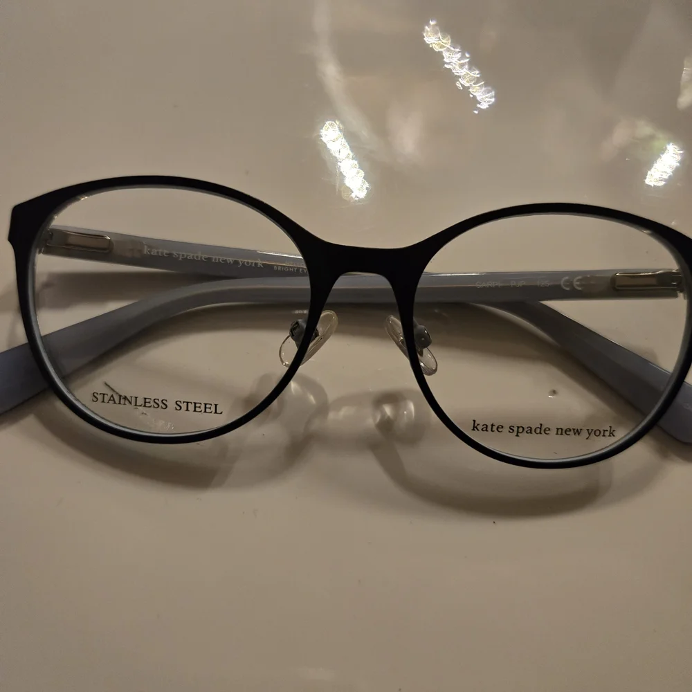 Kate Spade Blue Floral Glasses